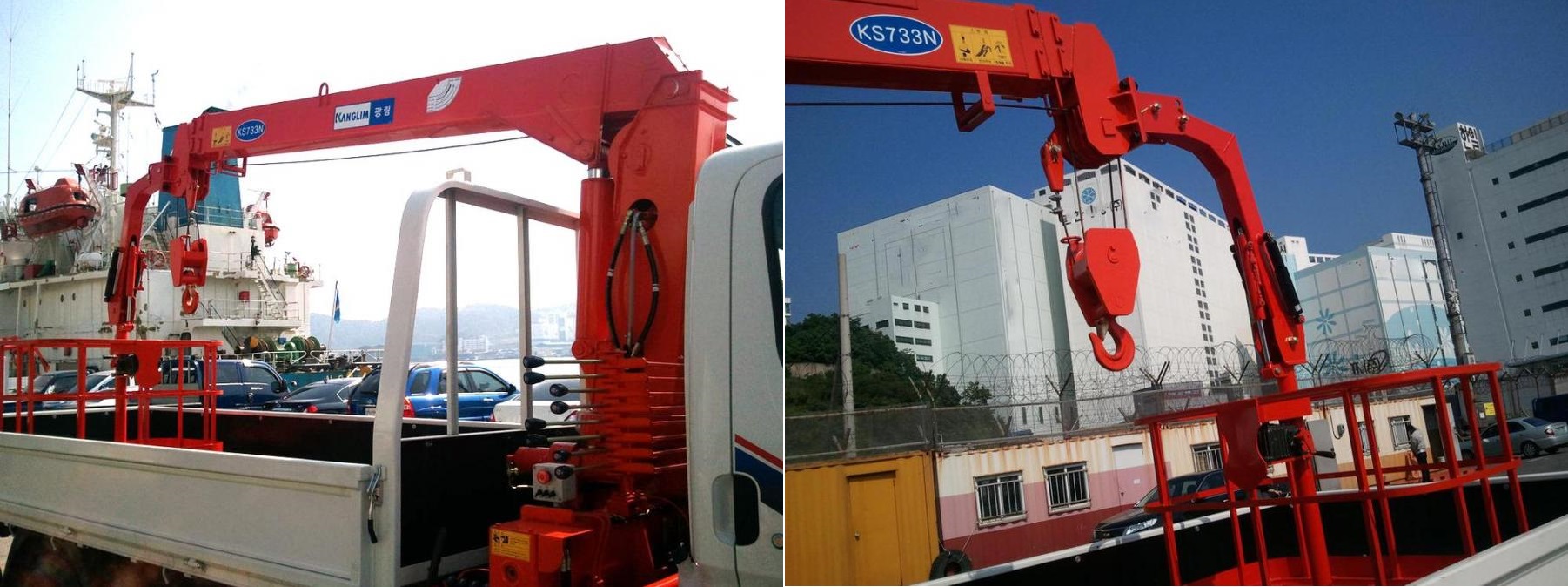 Bán rỏ nâng người làm việc trên cao  cho xe cẩu tự hành 3 tấn