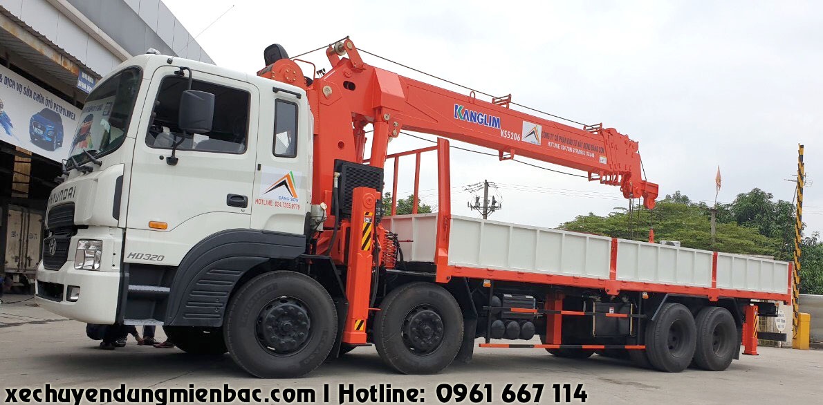 lắp thêm tời phụ cho cẩu tự hành 15 tân kanglim ks5206