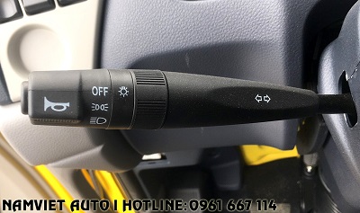 cần điều khiển còi, đèn, xi nhanh xe tải dongfeng hoàng huy b180