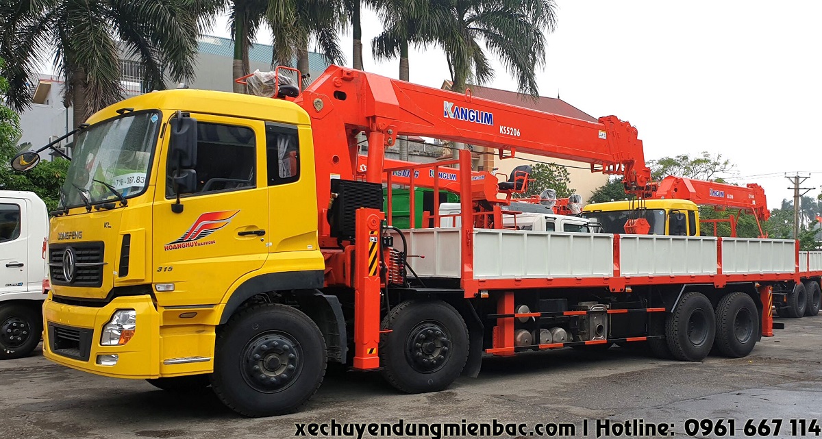 xe cẩu tự hành 15 tấn dongfeng