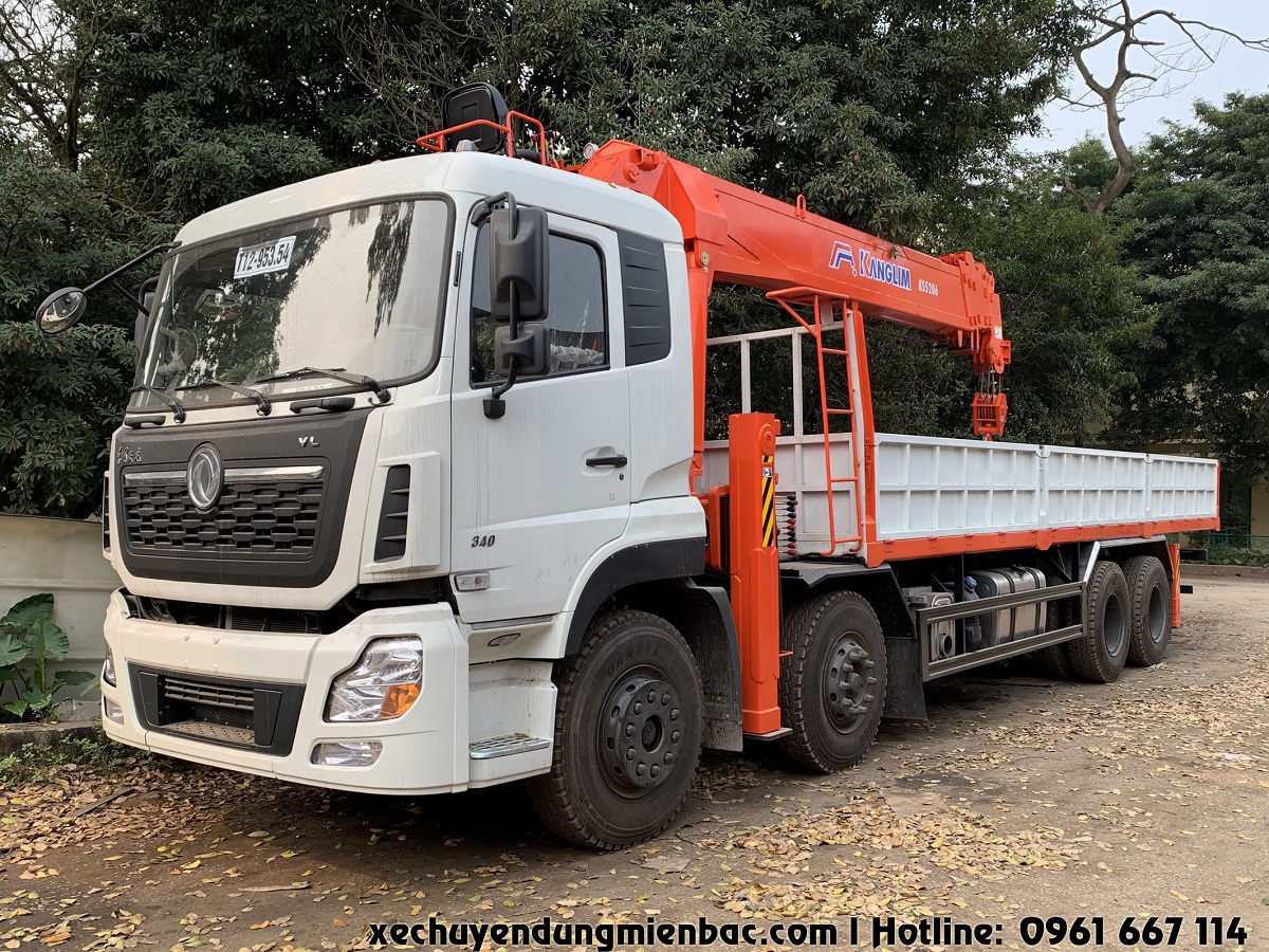 4 chân dongfeng cẩu 15 tấn kanglim