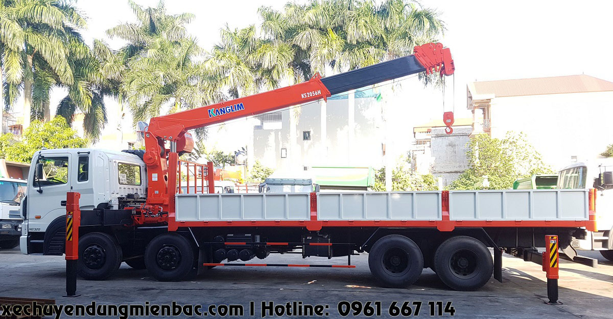 cẩu tự hành 8,1 tấn kanglim ks2056h