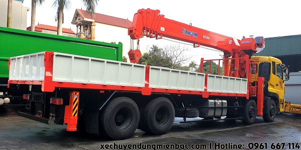 xe cẩu tự hành 15 tân dongfeng hoàng huy