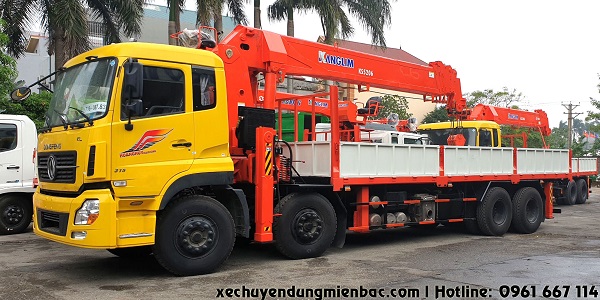 xe cẩu tự hành 15 tấn dongfeng