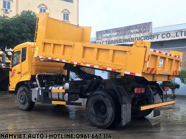 BÁO GIÁ XE BEN 8 TẤN DONGFENG FENG HOÀNG HUY NHẬP KHẨU