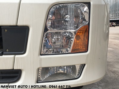 đèn chiếu an toàn của xe tải dongfeng hoàng huy b180 thùng kín