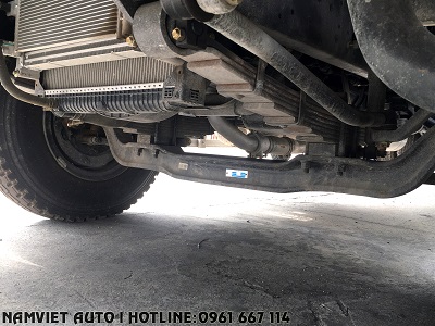 trục cầu trước 6 tấn xe tải thùng kín Dongfeng Hoàng Huy B180 thùng kín dài 9.7 m