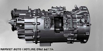 Hộp số 9jsd135t-b của xe tải dongfeng hoàng huy 4 chân tải thùng