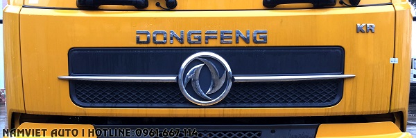 mặt ca lăng, logo dongfeng xe ben 8 tấn dongfeng hoàng huy