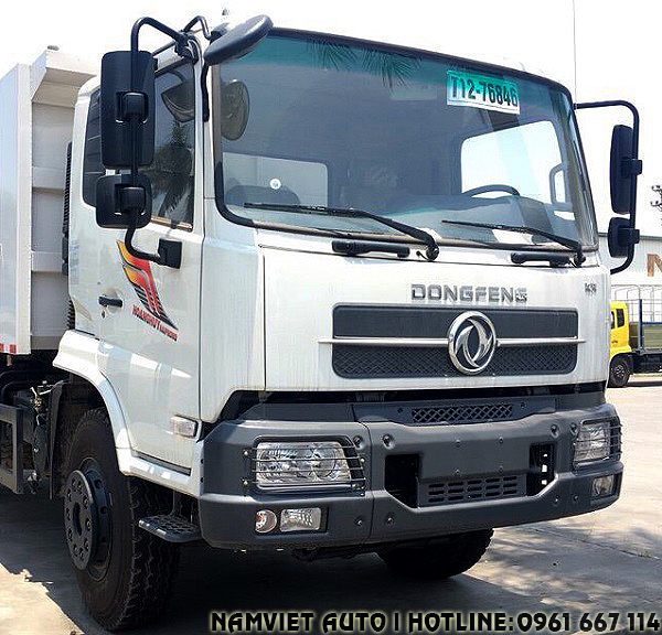 cabin dongfeng hoàng huy 8 tấn màu trắng