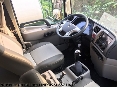 nội thất cabin xe tải thùn kín dongfeng b180