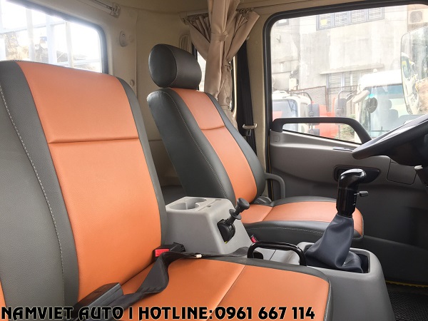 bọc da nội thất cabin xe tải dongfeng b180