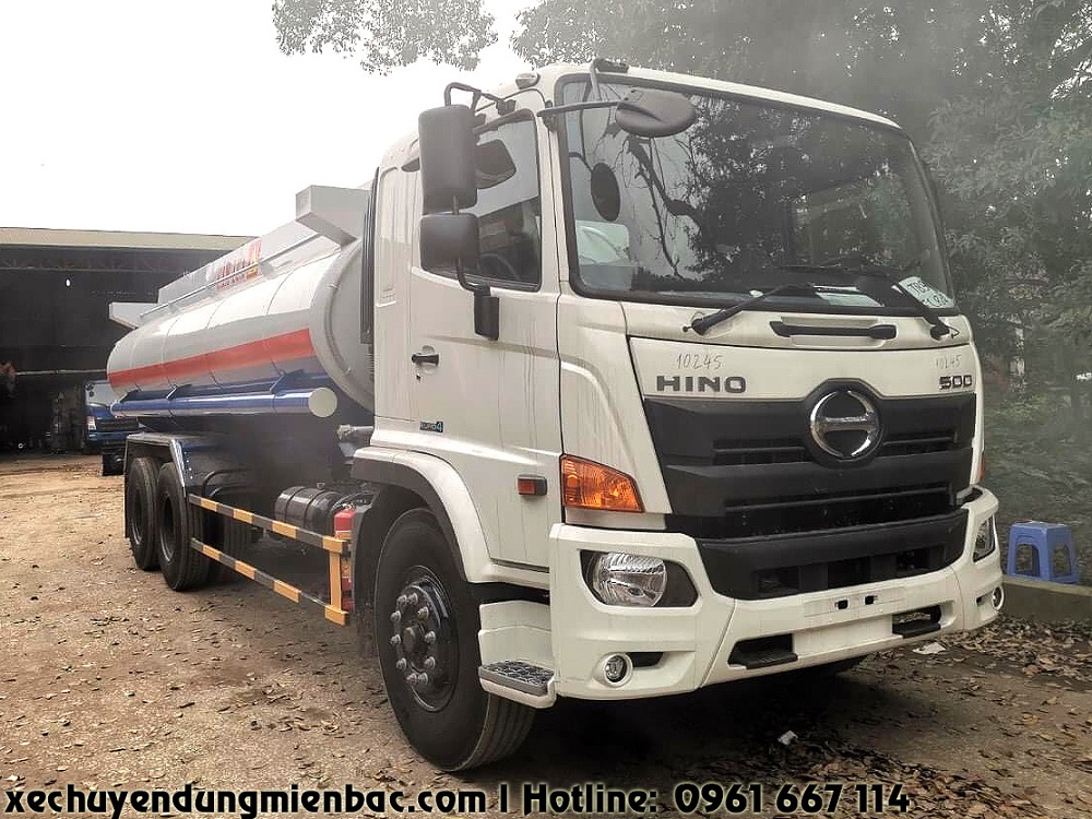 hino fl, fl8jt7a chở xăng dầu 18 khối