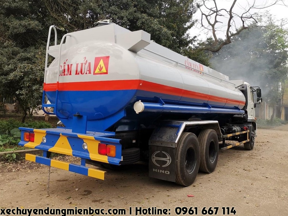 hino fl, fl8jt7a chở xăng dầu 18 khối