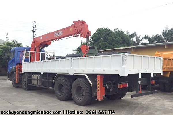 xe cẩu tự hành 10 tấn kanglim ks2605