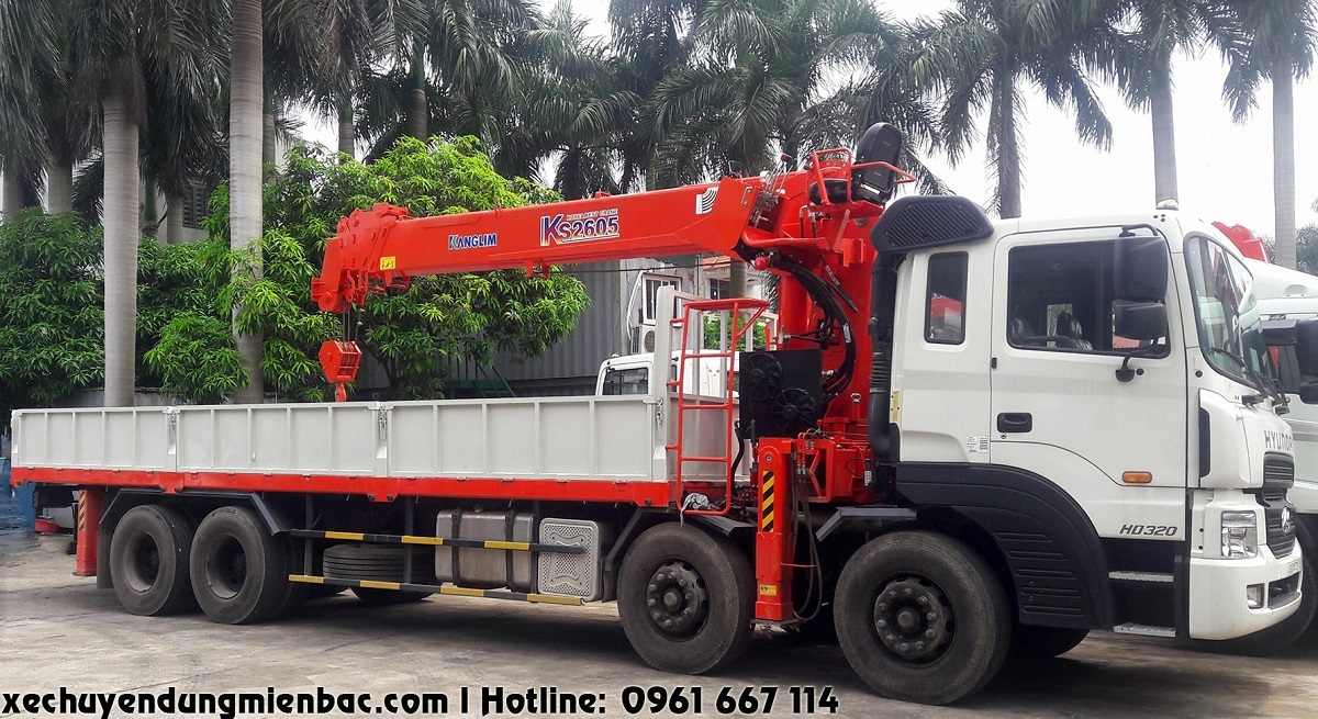 xe cẩu tự hành 10 tấn kanglim ks2056