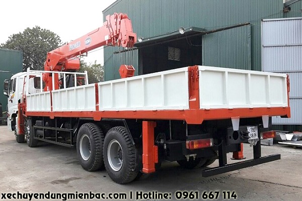 xe cẩu tự hành 10 tấn kangkim ks2605