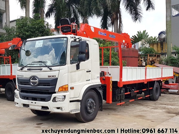 xe cẩu tự hành 5 tấn kanglim