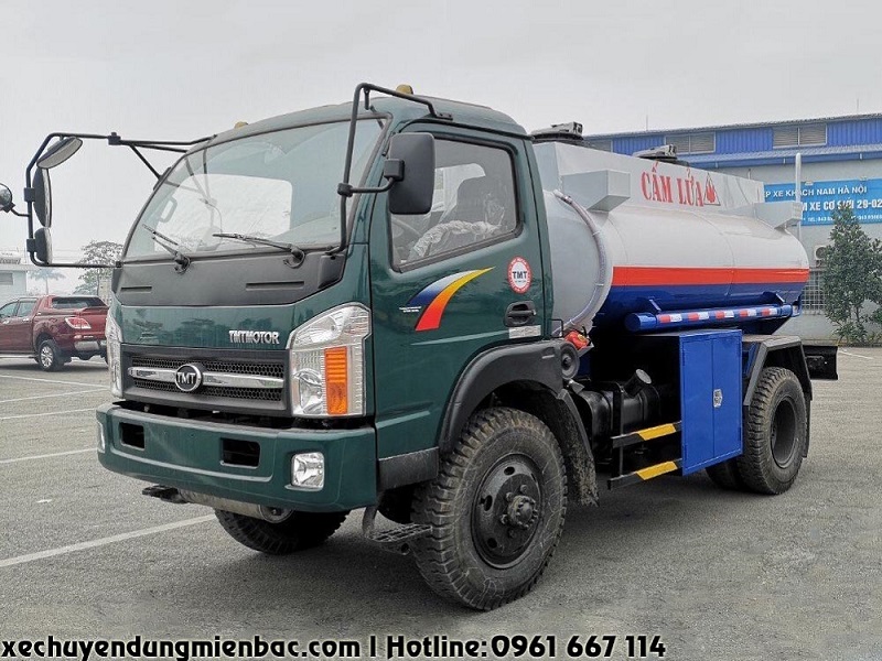xe chở xăng dầu 5 khối 2 cầu tmt