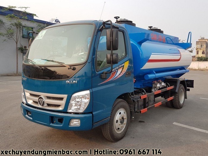 xe chở xăng dầu 6 khối thaco ollin500b