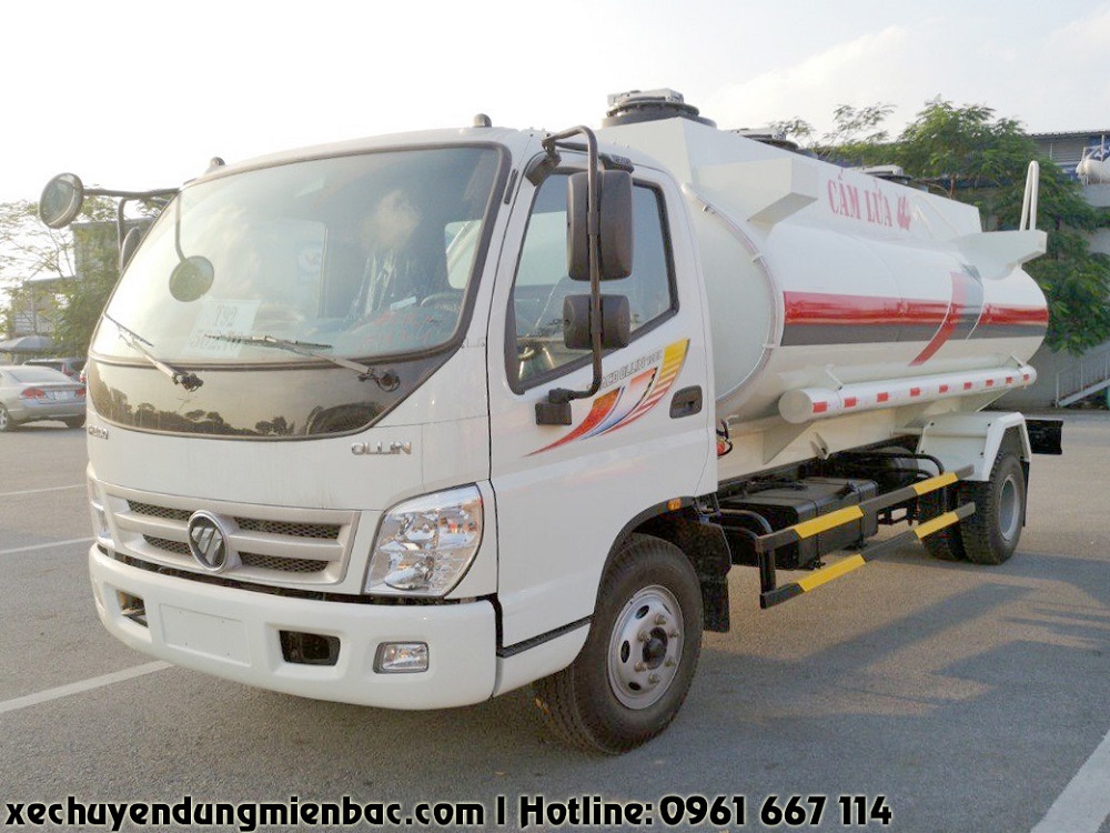 xe chở xăng dầu 9.5 m3 thaco ollin700c