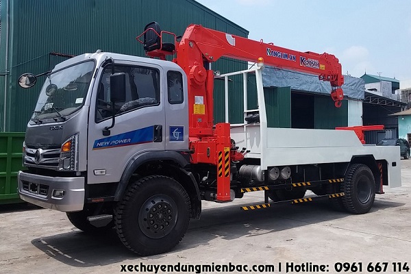 xe cứu hộ dongfeng 2 cầu lắp caair 8 tấn kanglim