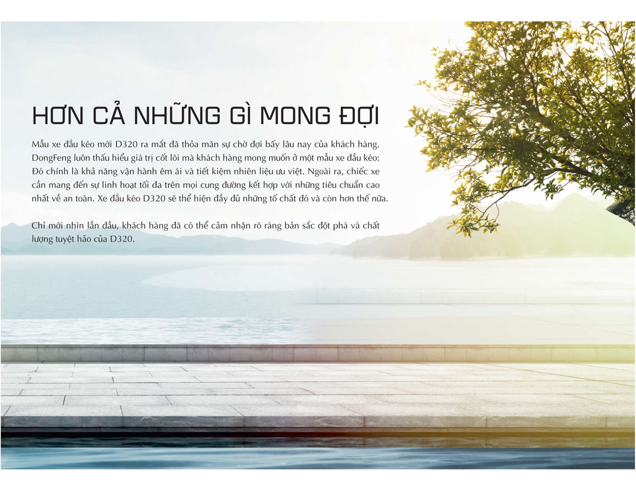 Giá đầu kéo DONGFENG D320 Hoàng Huy chính hãng