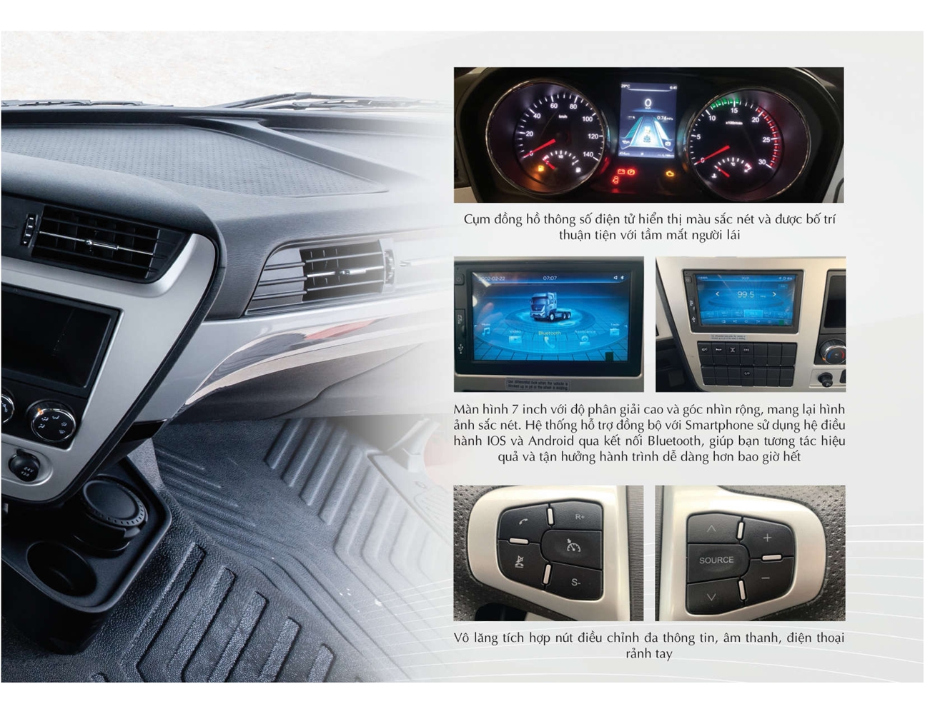 Giá đầu kéo DONGFENG D320 Hoàng Huy chính hãng