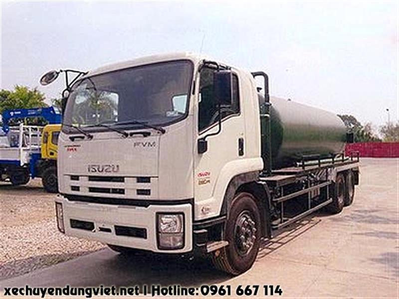 bán xe hút chất thải ISUZU 3 chân 13 khối giá rẻ uy tín tại hà nội