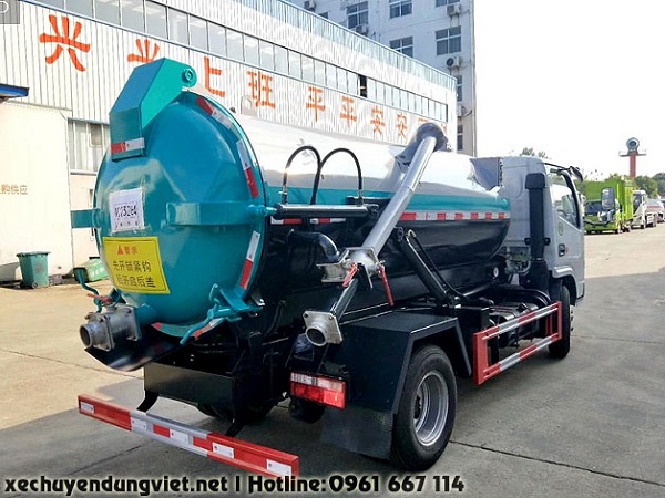 bán xe hút chất thải 3 khối dongfeng nhập khẩu giá rẻ tại tỉnh thanh hóa