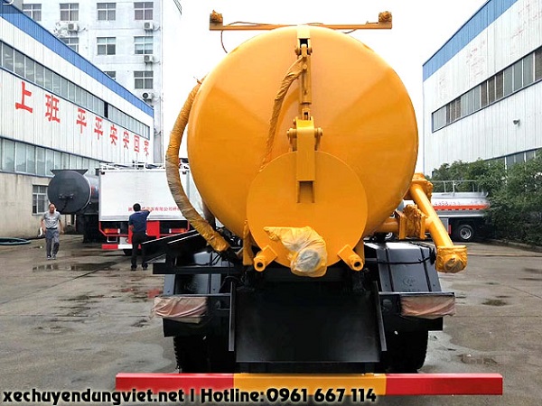 bán xe hút chất thải 8 khối m3 dongfeng nhập khẩu giá rẻ uy tín chất lượng cao tại thành phố hải phòng