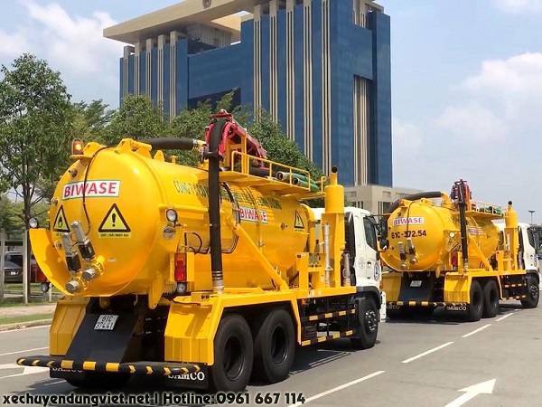 bán xe hút bùn thông cống hút hầm cầu hút chất thải 8 khối 9 khối 10 khối 11 khối hino fg fg8jj7a fm fm8jnsa fm8jn7a giá rẻ uy tín tại bình dương