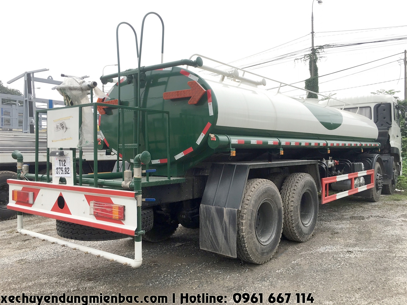 xe phu nước rửa đường tưới cây 17 khối dongfeng nhập khẩu