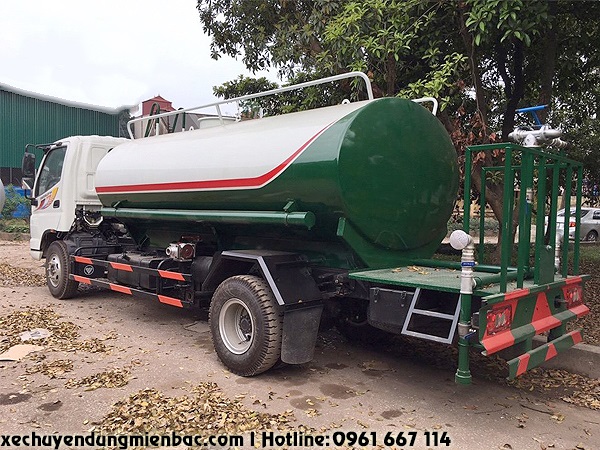 xe phun nước rửa đường thaco ollin500b 5 khối