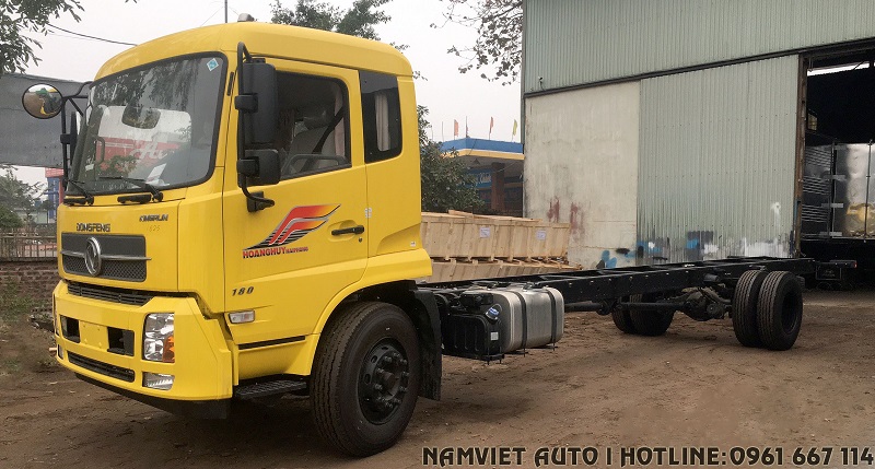 xe tải sắt xi dongfeng hoàng huy b180 nhập khẩu giá rẻ tại hà nội