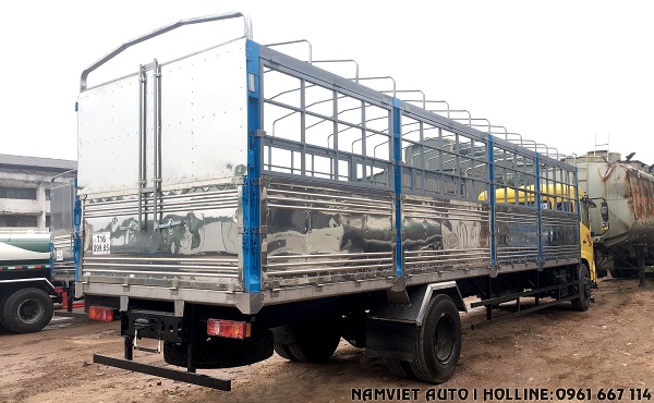 xe tải thùng 8t dongfeng hoàng huy b180 dài 9.5m giá rẻ tại hải dương