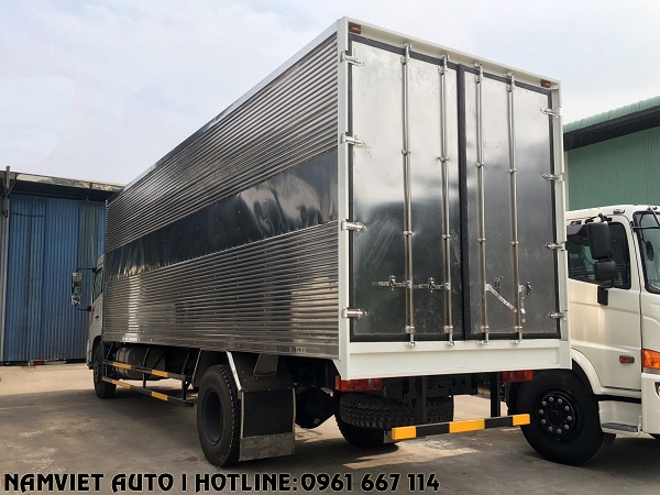 xe tải thùng dongfeng hoàng huy b180 thùng kín 8 tấn dài 7.8m