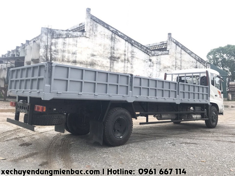 xe tải thùng lửng 9 tân dongfeng b180