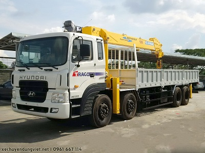 Xe tải HYUNDAI gắn cẩu