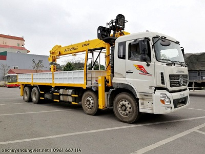 Xe tải DONGFENG gắn cẩu