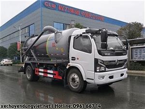 Xe hút chất thải 4 khối Dongfeng nhập khẩu